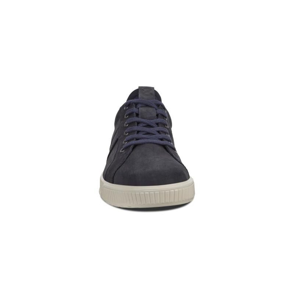 ECCO Mens Sneakers Navy - Byway - TIK-963245